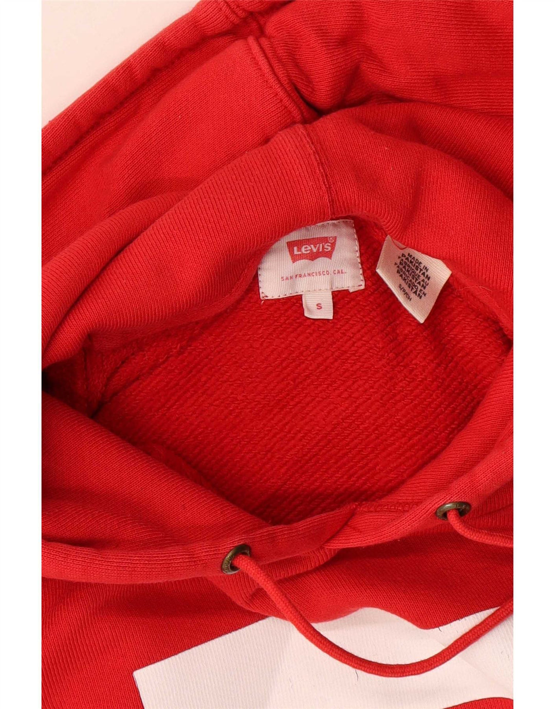 Ανδρικό γραφικό κουκούλα Levi's Μικρό κόκκινο βαμβακερό