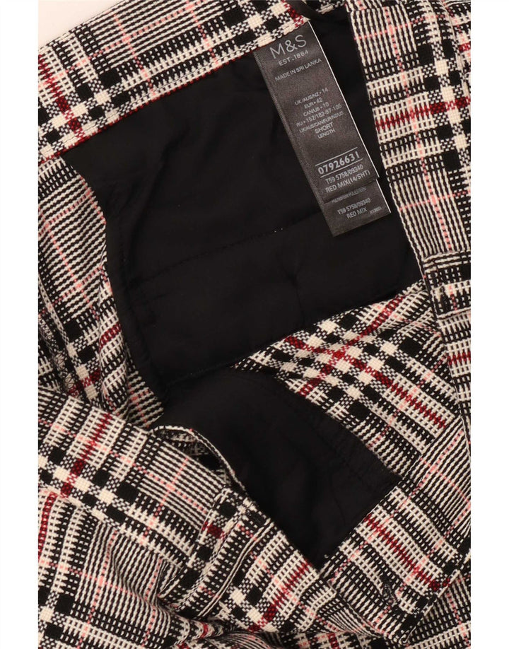 Marks & Spencer Γυναικείο παντελόνι UK 14 Μεγάλο W34 L26 Πολύχρωμο