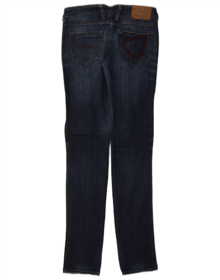 Γυναικείο Armani Graphic Slim Jeans W26 L32 Navy Blue Cotton
