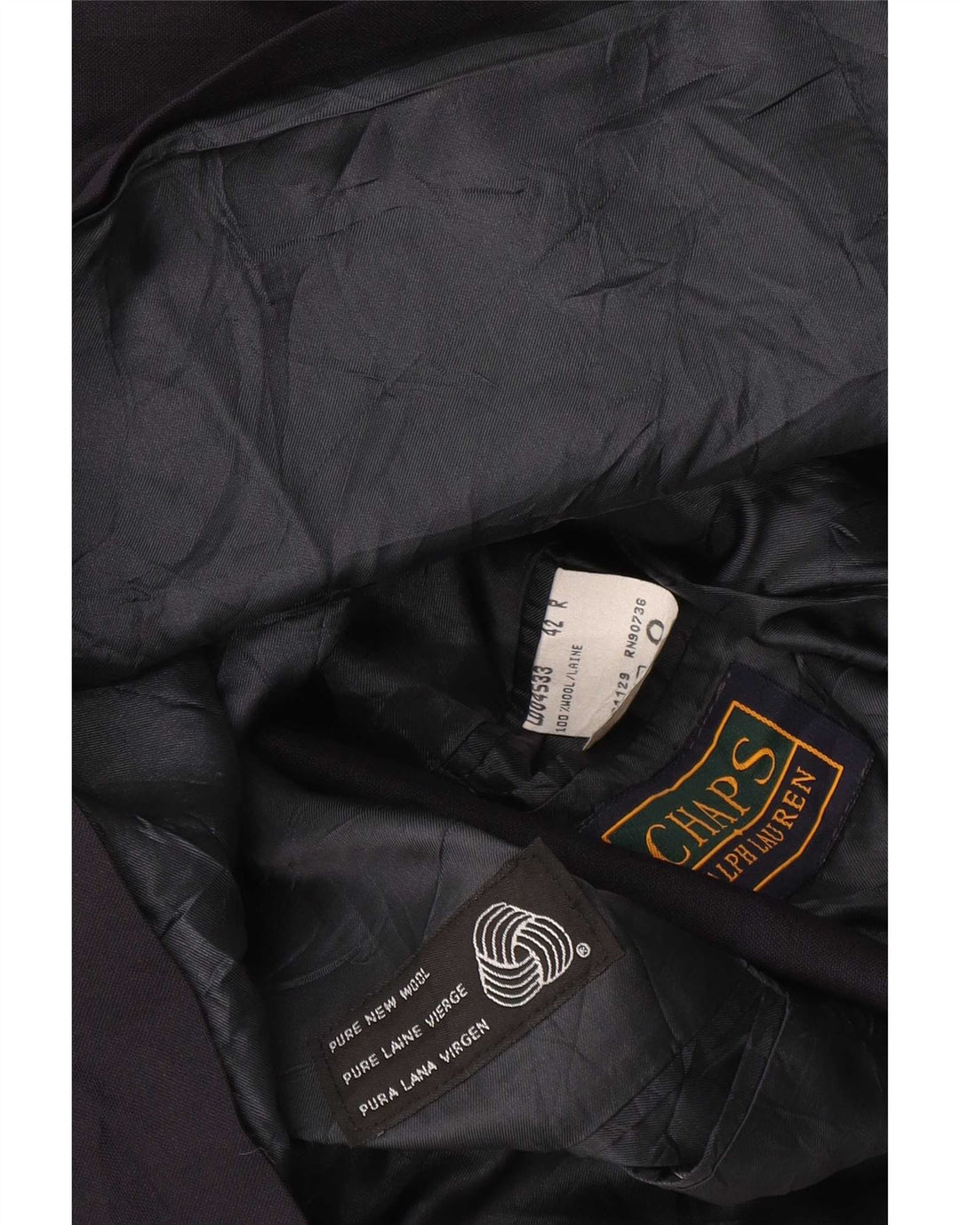 Chaps Ανδρικό Μπλέιζερ Διπλό Μπουφάν Μέγεθος 42 Large Navy Blue