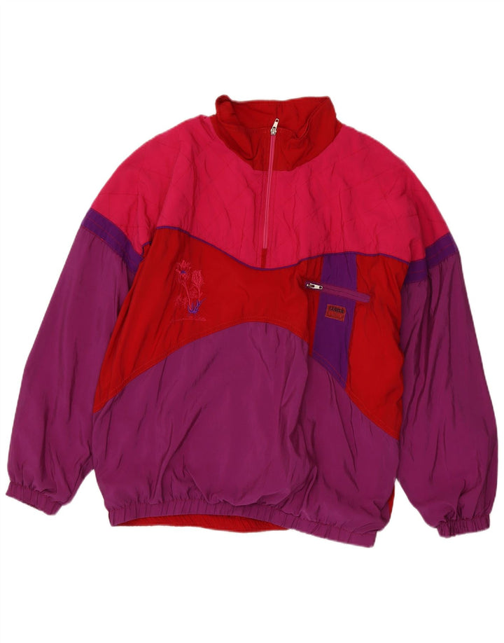 Γυναικείο μπουφάν πουλόβερ σκι της Luhta EU 40 Medium Burgundy Colourblock