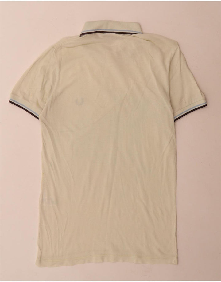 Fred Perry Ανδρικό μπλουζάκι πόλο, μικρό πράσινο ριγέ βαμβακερό