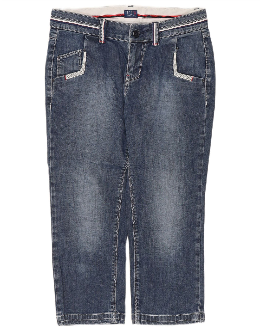 Trussardi Γυναικείο Τζιν Capri W26 L20 Μπλε βαμβακερό