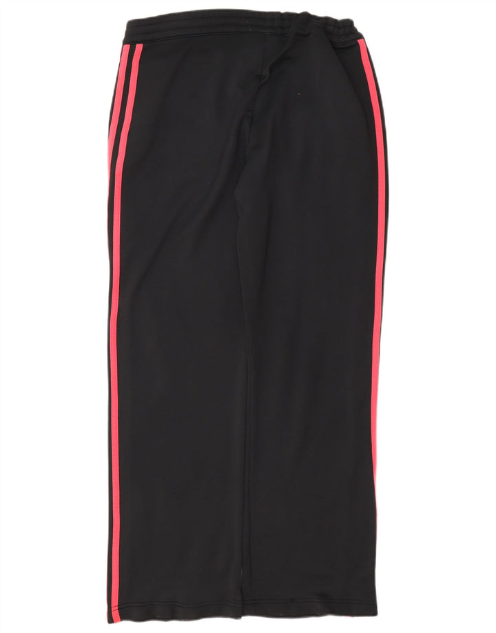 Γυναικεία αθλητική φόρμα Adidas Παντελόνι UK 12 μεσαίο μαύρο πολυεστέρα