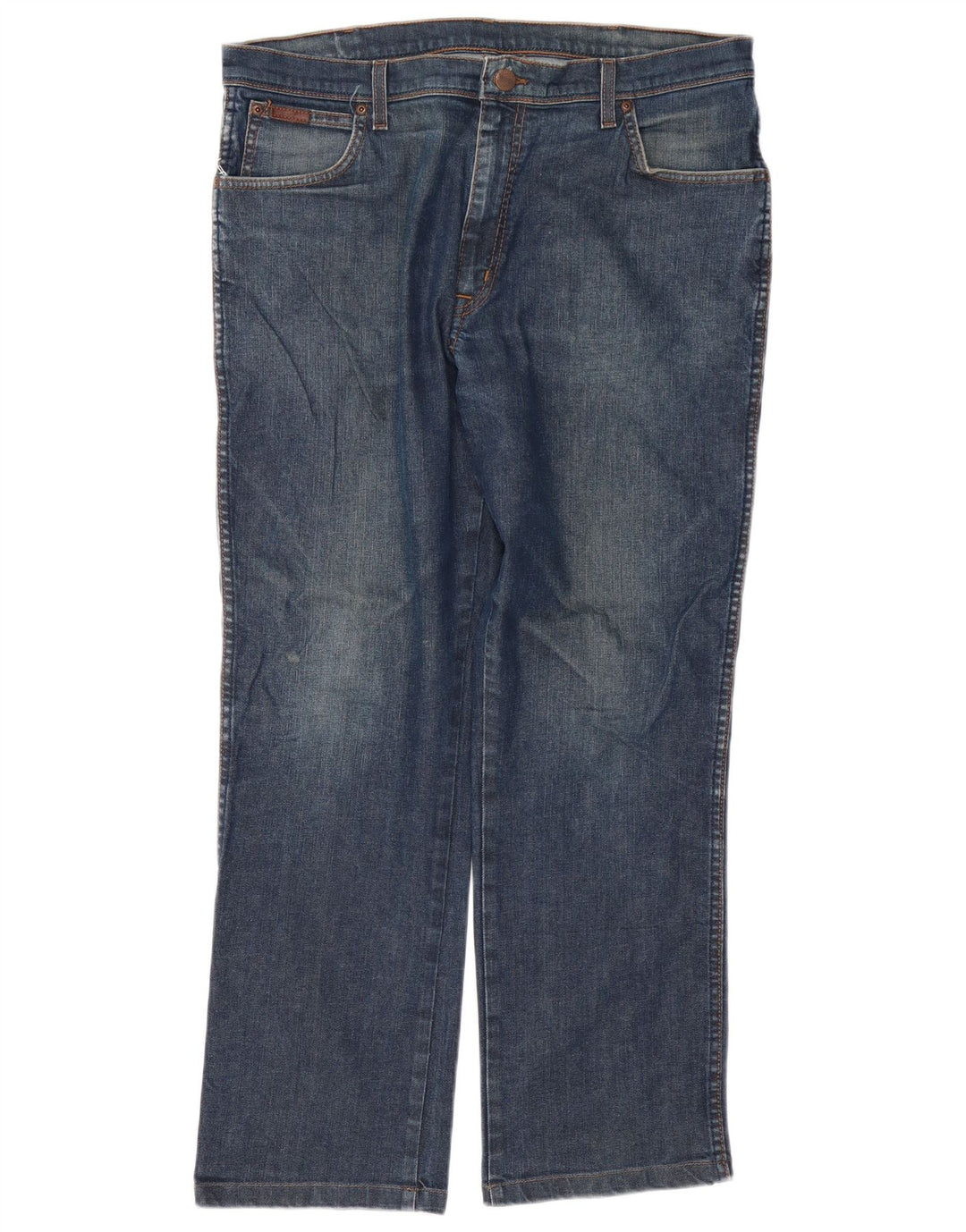 Ανδρικό τζιν ίσιο Wrangler Texas Stretch W38 L29 Μπλε βαμβακερό