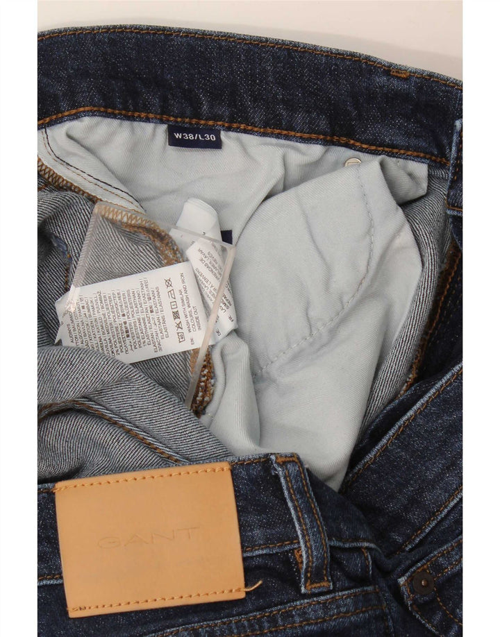 Ανδρικό Gant Slim Jeans W38 L27 Navy Blue Cotton