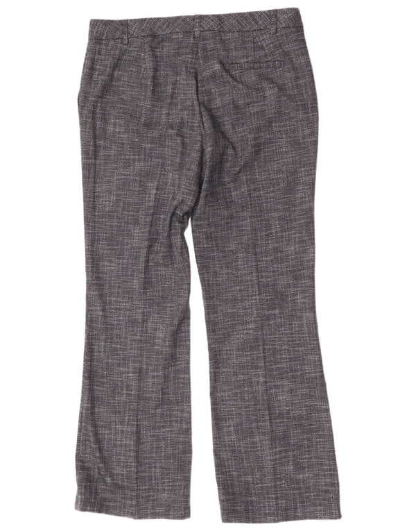 Monsoon Γυναικείο Casual Παντελόνι UK 14 Large W34 L31 Navy Blue Flecked