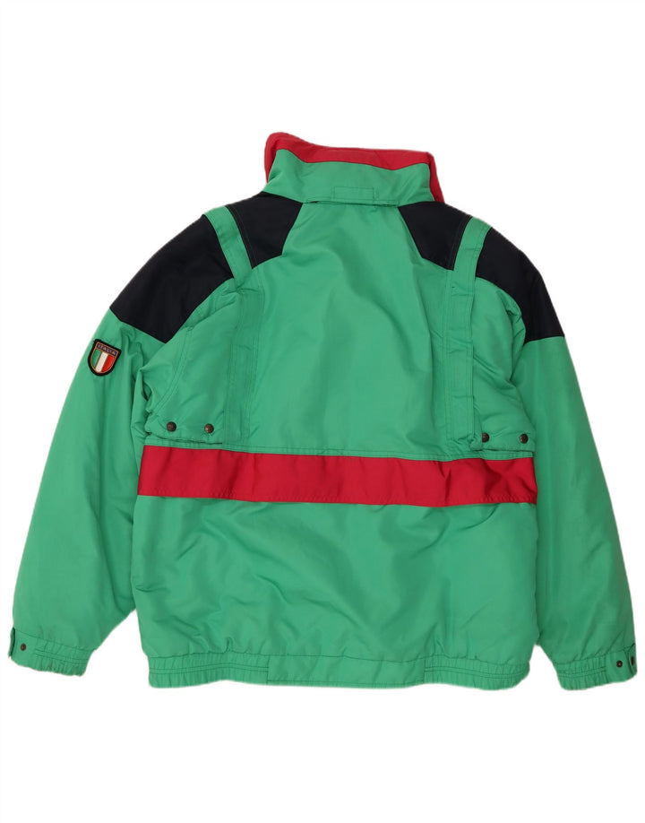 Ανδρικό μπουφάν Norway Hooded Ski IT 52 XL Green Colourblock Polyester