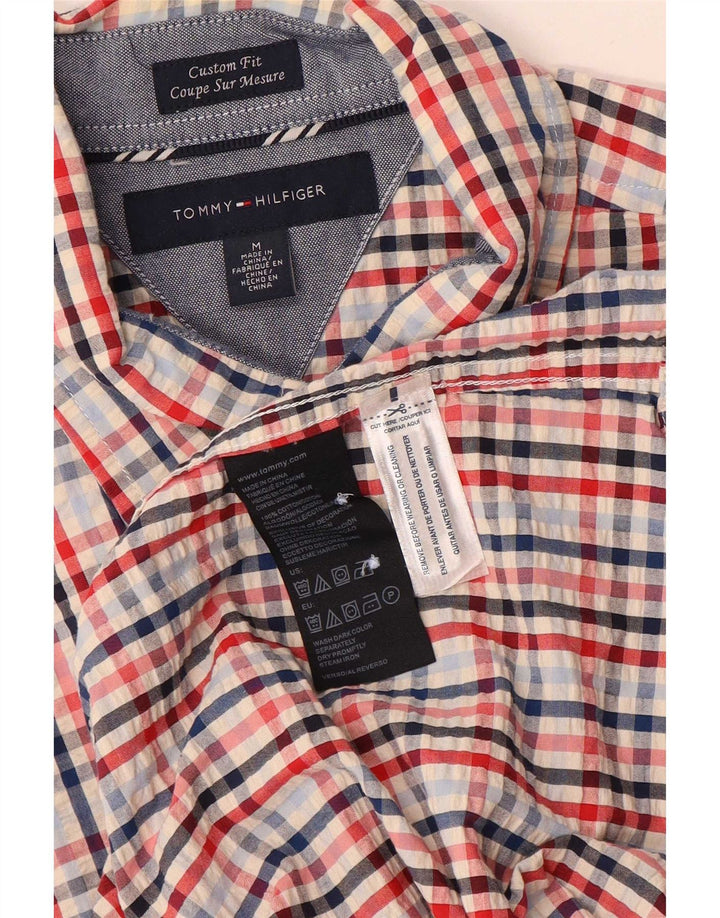 Ανδρικό κοντομάνικο πουκάμισο Tommy Hilfiger, μεσαίο πολύχρωμο Gingham
