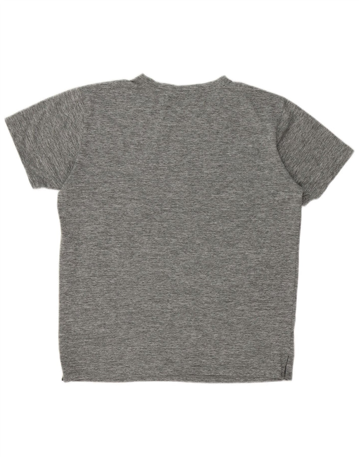 Ανδρικό γραφικό μπλουζάκι Puma Top Medium Grey Flecked
