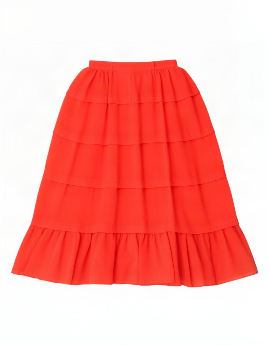 Jean Claude Γυναικεία φούστα σε επίπεδα EU 36 Small W26 Red Polyester