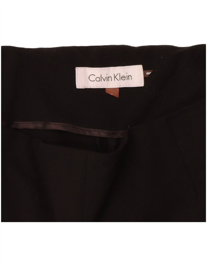 Γυναικείο Slim Suit Παντελόνι Calvin Klein W28 L27 Μαύρο πολυεστέρα