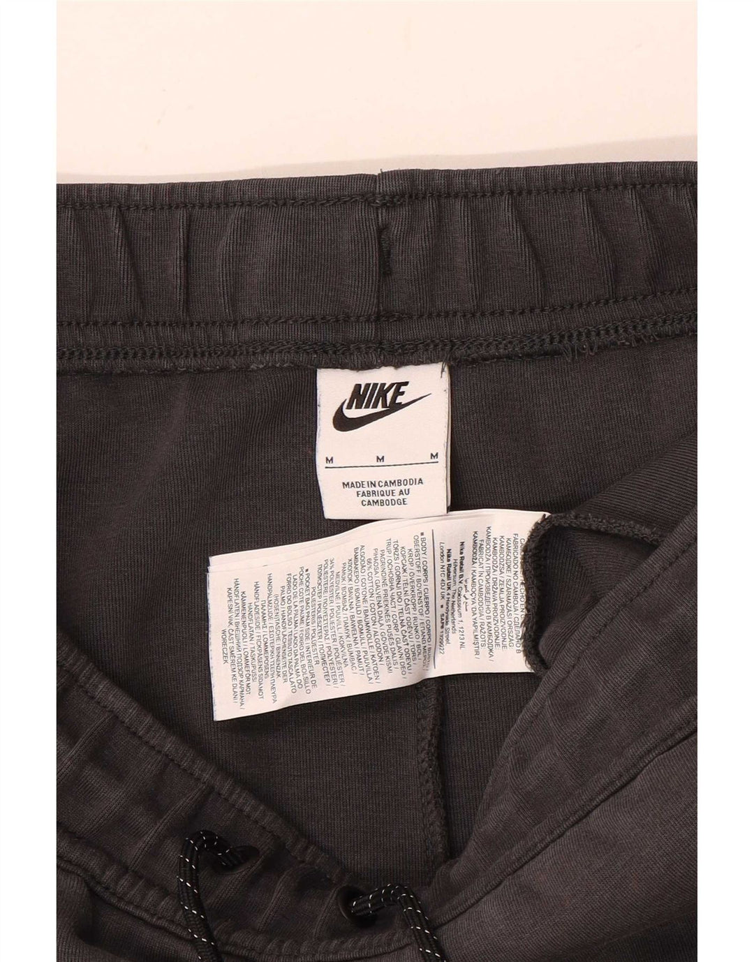 Ανδρική φόρμα Nike Παντελόνι Joggers Μεσαίο γκρι βαμβακερό