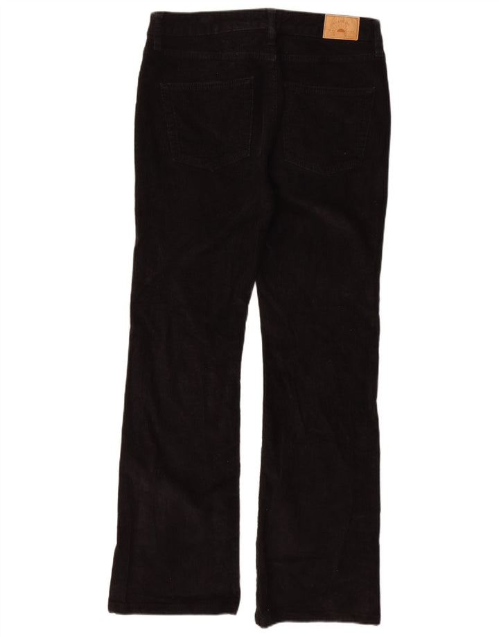 Superdry Γυναικείο Bootcut Κοτλέ παντελόνι W30 L30 Μαύρο