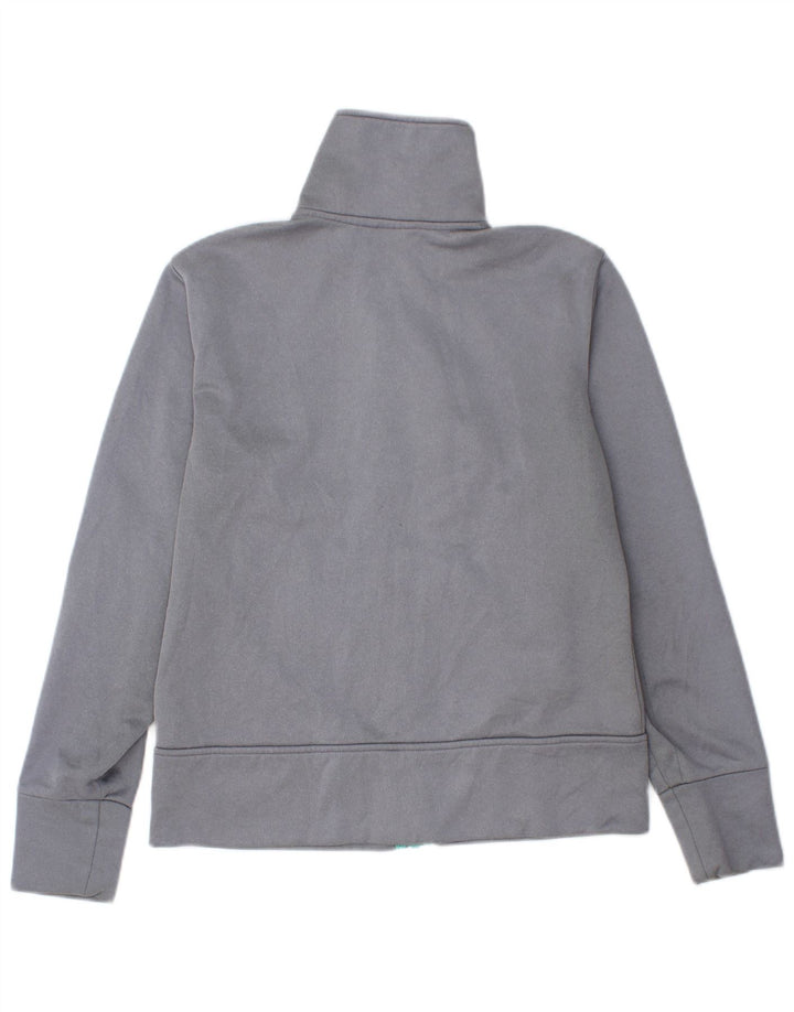 Γυναικεία αθλητική φόρμα PUMA Top Jacket UK 12 Medium Grey Polyester