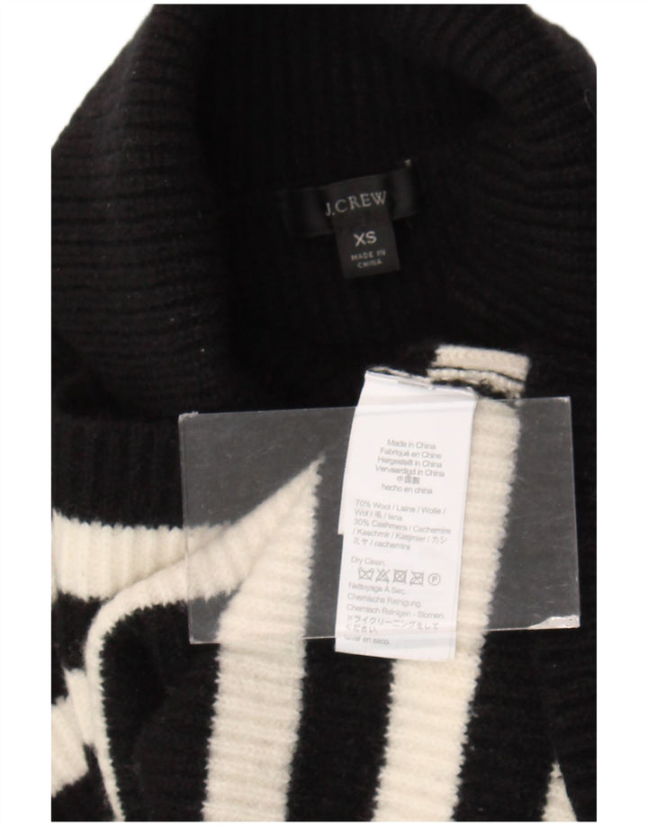 Γυναικείο πουλόβερ J. CREW Oversized Crop Roll Neck Jumper UK 6 XS Μαύρο