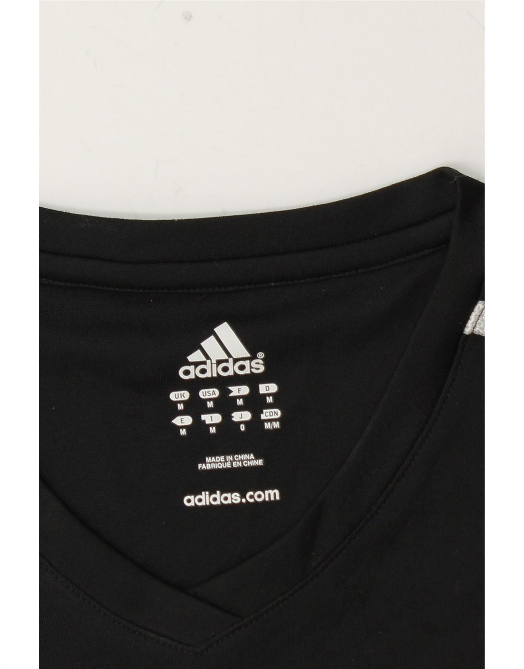 Ανδρικό T-Shirt ADIDAS Top Medium Black Colourblock Πολυεστέρας