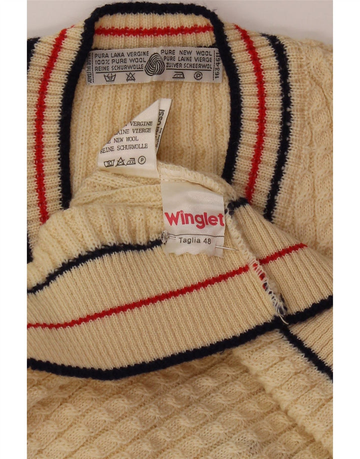 Ανδρικό γιλέκο Winglet Tank Top IT 48 Medium Off White Wool