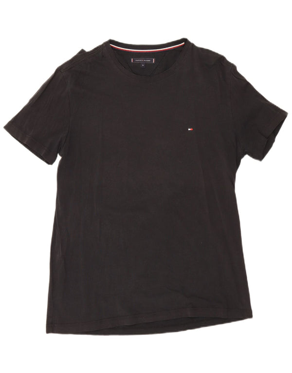 Ανδρικό T-Shirt Tommy Hilfiger Top XL Μαύρο βαμβακερό