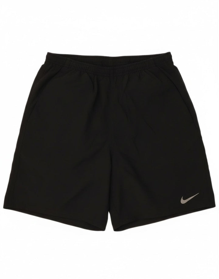 Ανδρικό αθλητικό σορτς Nike Dri Fit, μικρό μαύρο πολυεστέρα