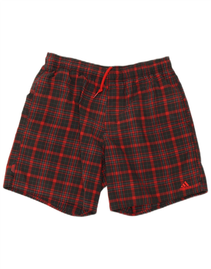 Ανδρικό αθλητικό σορτς Adidas Small Red Check Polyester