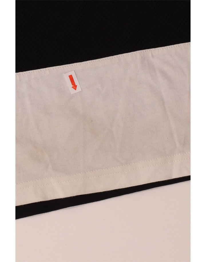 Γραφικό γιλέκο NIKE για αγόρια 13-14 ετών XL μαύρο βαμβακερό χρώμα