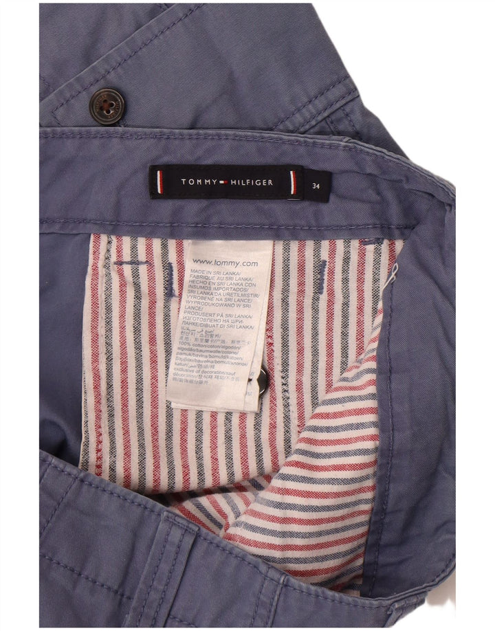 Tommy Hilfiger Ανδρικό σορτς Cargo W34 Μεγάλο Βαμβακερό Navy Blue
