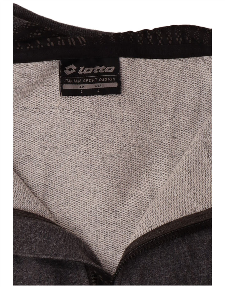 Γυναικείο πουλόβερ LOTTO με φερμουάρ UK 16 Large Grey