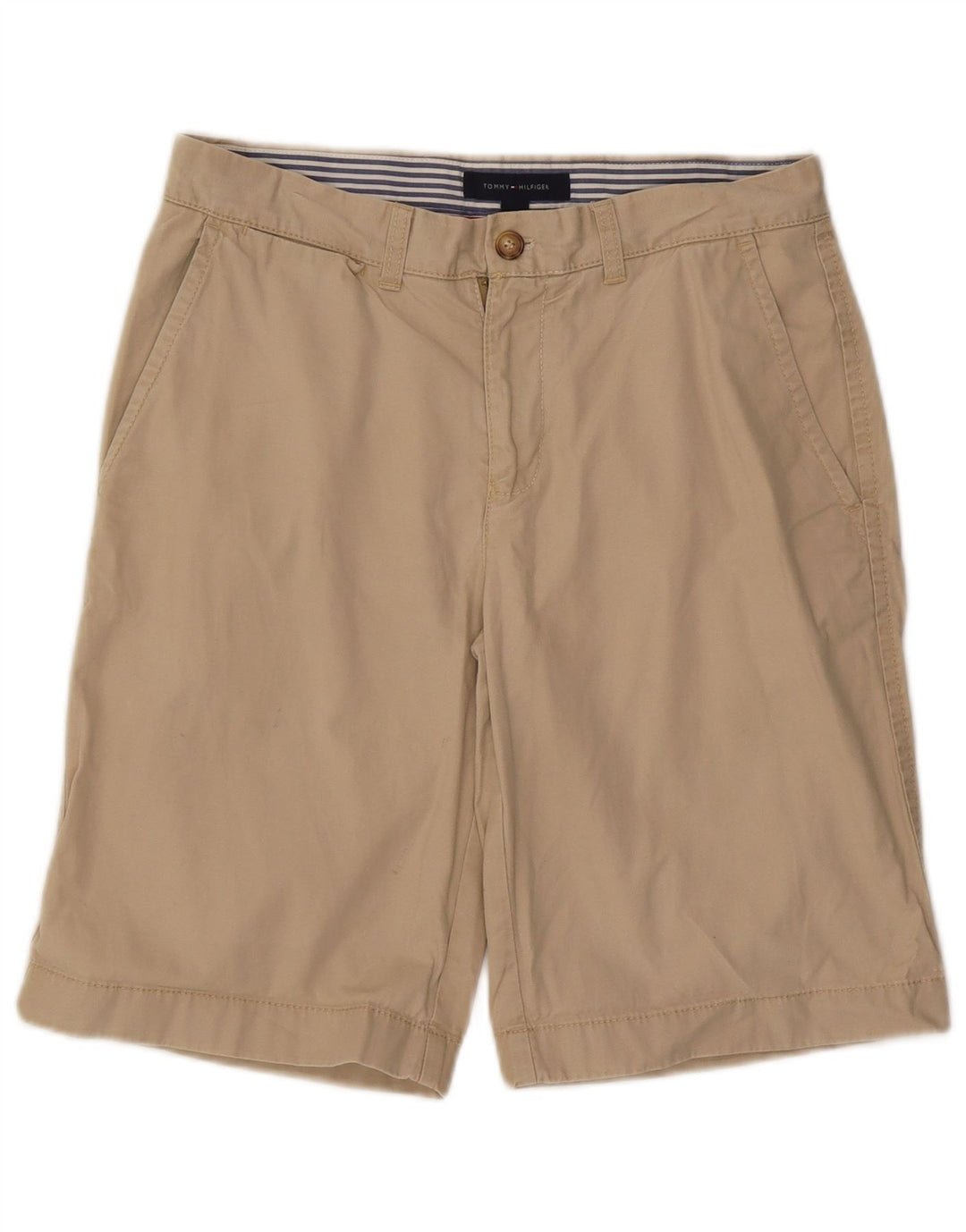Ανδρικό σορτς Chino Tommy Hilfiger W30 Βαμβακερό μεσαίο μπεζ