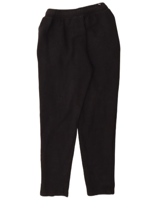 Γυναικεία αθλητική φόρμα PUMA Παντελόνι UK 12 μεσαίο μαύρο βαμβακερό