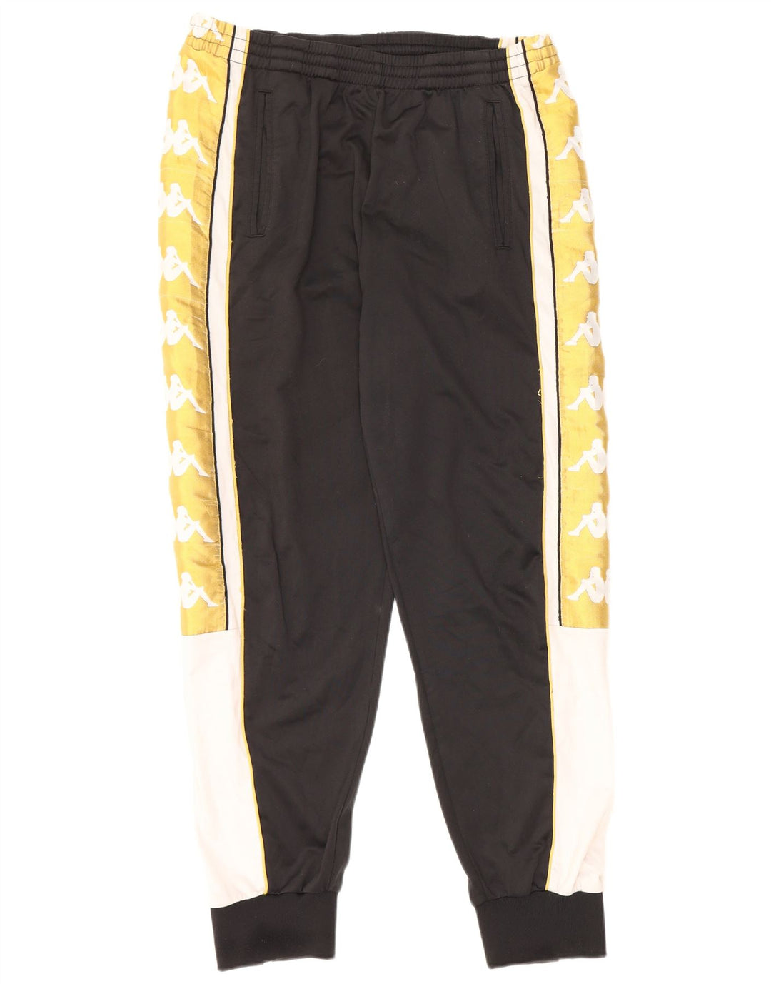 Ανδρική φόρμα γραφικής KAPPA Παντελόνι Joggers Large Black Colourblock