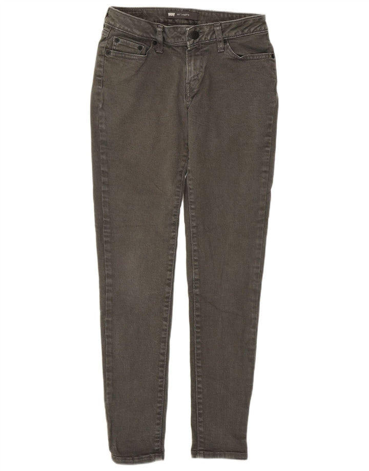 Levi's Womens 535 Legging Skinny Jeans W28 L29 Grey