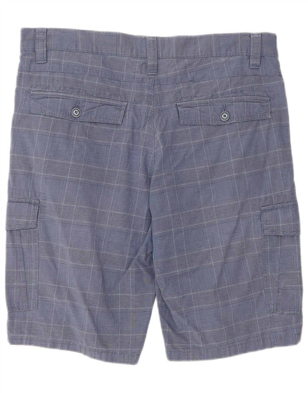 Ανδρικό σορτς Cargo Blue Side IT 52 XL W36 Blue Check Cotton