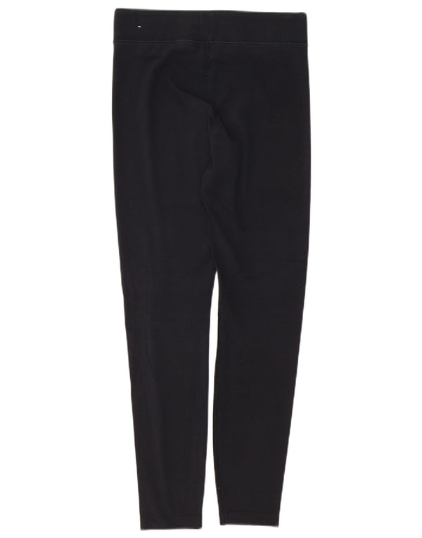 Γυναικείο γραφικό κολάν NIKE UK 14 Μεσαίο μαύρο βαμβακερό