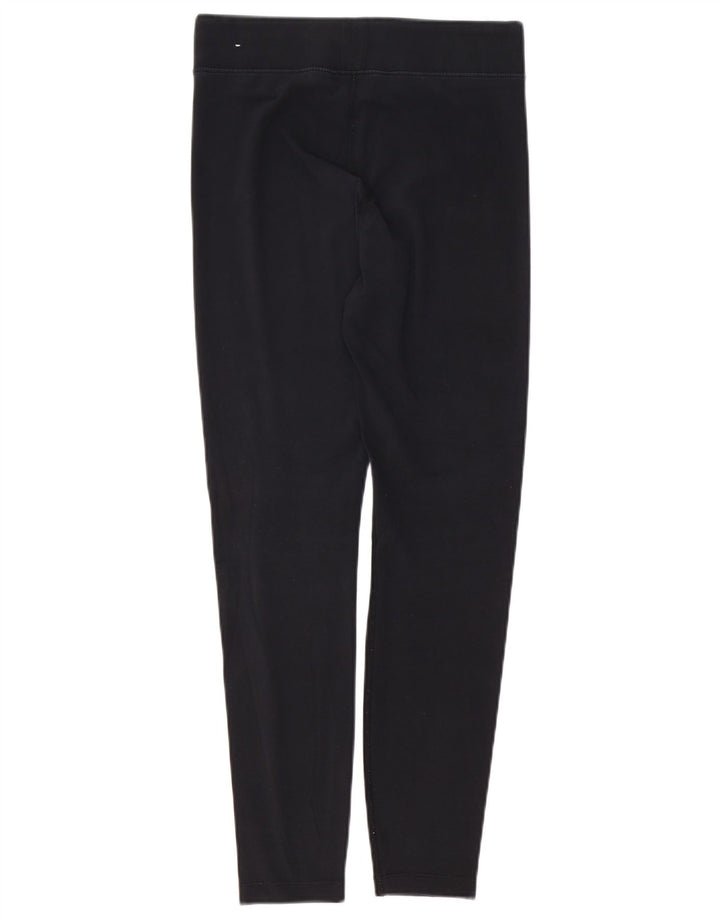 Γυναικείο γραφικό κολάν NIKE UK 14 Μεσαίο μαύρο βαμβακερό