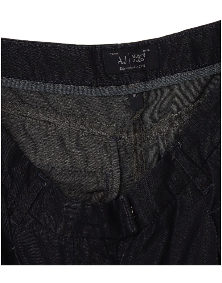 Armani Γυναικείο Straight Jeans IT 40 Small W30 L25 Navy Blue
