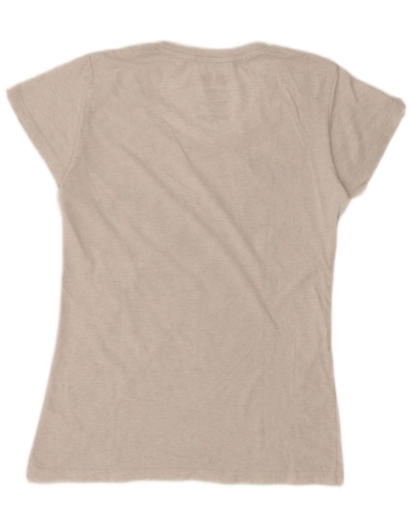 Hard Rock Cafe Womens Vienna Graphic T-Shirt Top UK 14 Large Off White