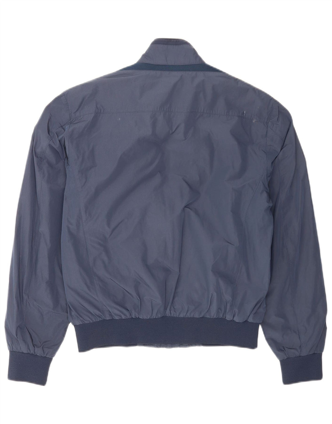 Geox Mens Respira Bomber Jacket UK 40 Large Navy Blue Polyester