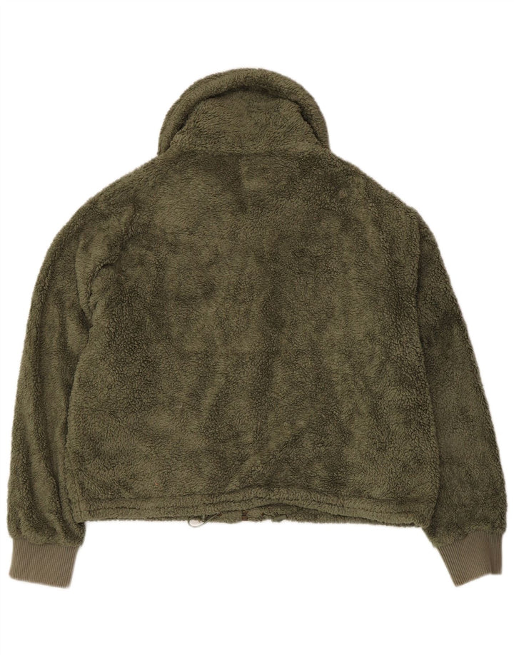 Billabong Γυναικείο φλις μπουφάν UK 10 Small Green Polyester
