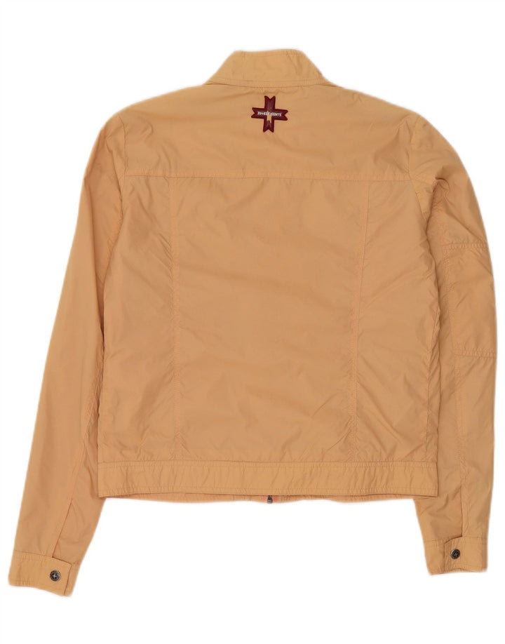 Zu Elements Γυναικείο Crop Bomber Jacket UK 10 Small Beige Polyamide
