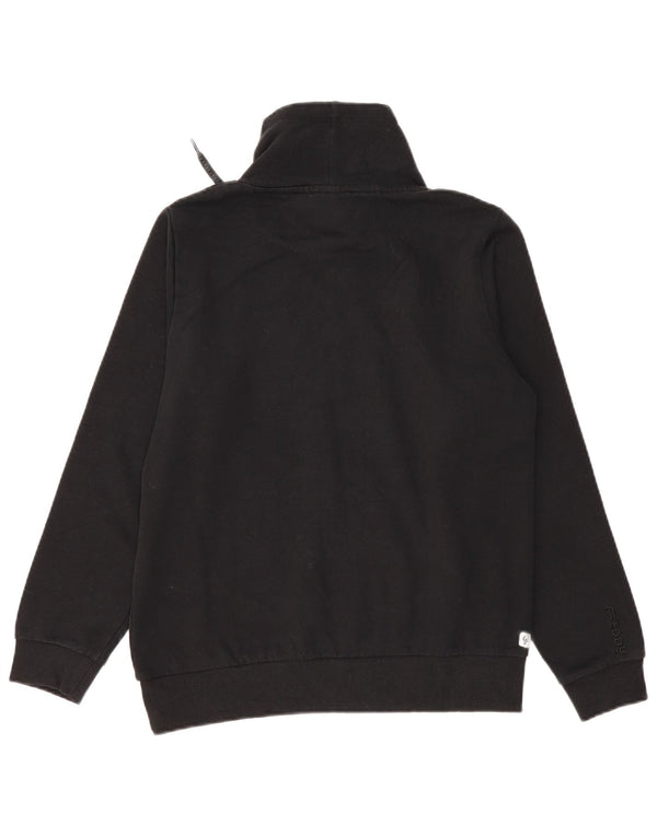 Γυναικείο Φούτερ Freddy Graphic Jumper UK 14 Medium Black Cotton