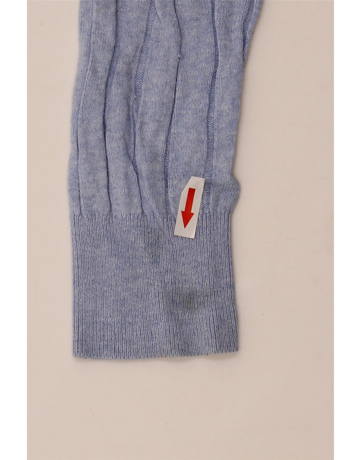 Marks & Spencer Γυναικείο πουλόβερ με V λαιμόκοψη UK 10 Small Blue