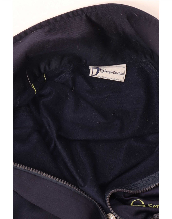 Ανδρική φόρμα Sergio Tacchini Top Jacket Large Navy Blue Colourblock