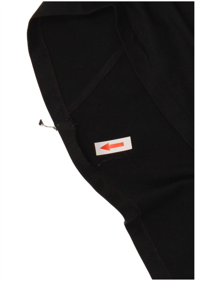 Ανδρική φόρμα Nike Dri Fit με φερμουάρ πουλόβερ στο επάνω μέρος από μεσαίο μαύρο πολυεστέρα