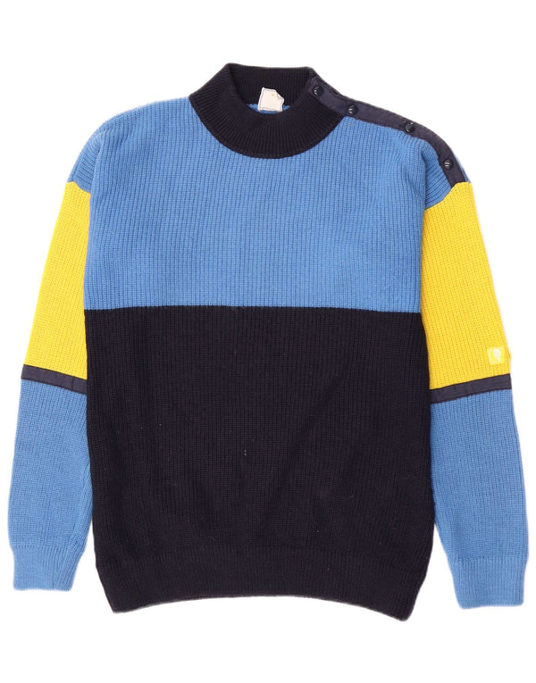 Marina Yachting Ανδρικό πουλόβερ με λαιμό χελώνα EU 38 Medium Blue Nautical