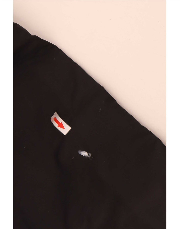 Fred Perry Ανδρικό μπουφάν με κουκούλα UK 40 μεγάλο μαύρο πολυεστέρα