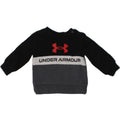 UNDER ARMOUR Baby Boys Graphic Sweatshirt Jumper 6-9 Months Grey Vintage Under Armour and Second-Hand Under Armour from Messina Hembry 