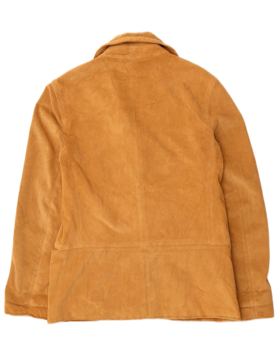 Dkny Γυναικείο Suede Blazer Jacket US 6 μεσαίου μπεζ δέρμα