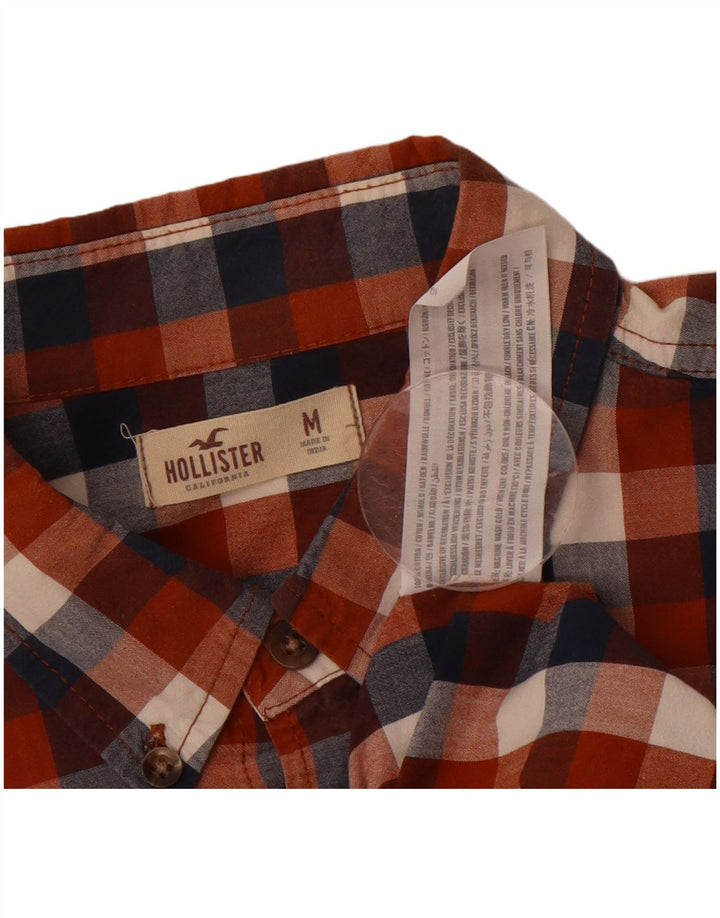HOLLISTER Mens Shirt Medium Multicoloured Check Cotton