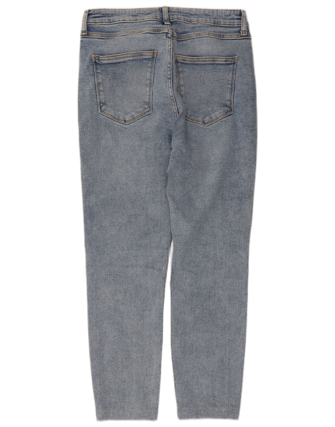 Zara Γυναικείο Cropped Jeans EU 42 Large W32 L24 Blue